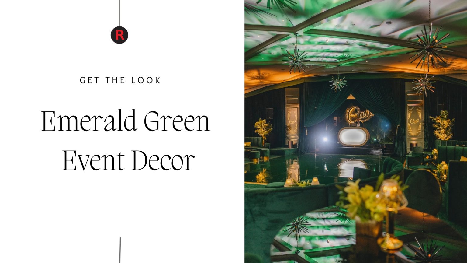 Get the Look St. Patrick's Day Green Event Decor Revelry Event