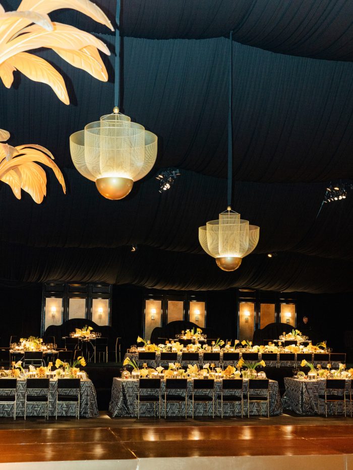 Wedding reception decor